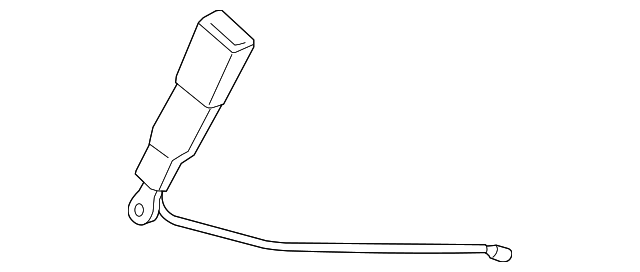 19149129 Деталь OUTER BUCKLE, LEFT