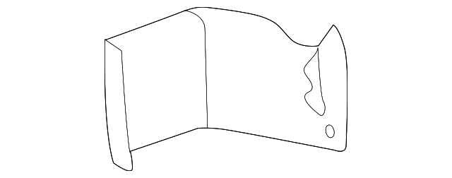 15844455 Деталь MOUNT BRACKET COVER, LEFT