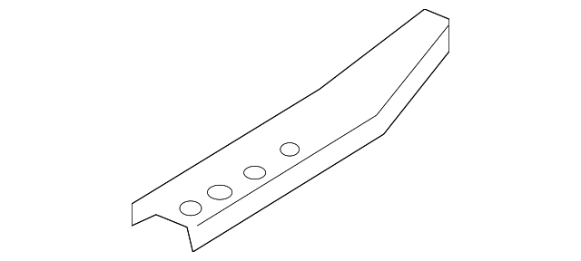 5741278J00 Деталь UPPER HINGE, RIGHT