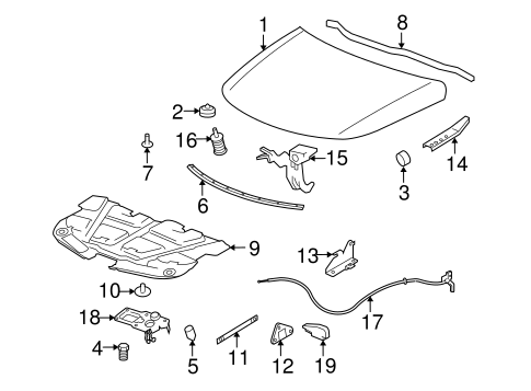 XL-7 HOOD & COMPONENTS