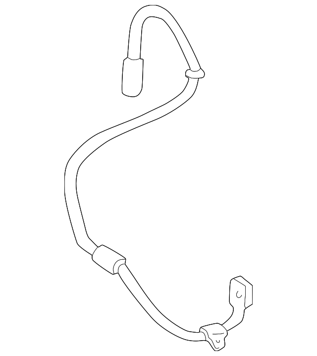 5143273AB Деталь BRAKE HOSE, RIGHT