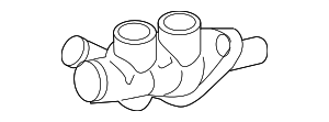 2009 Ford Fusion Master Cylinder 9E5Z-2140-A 2009 Ford Fusion Master Cylinder 9E5Z-2140-A