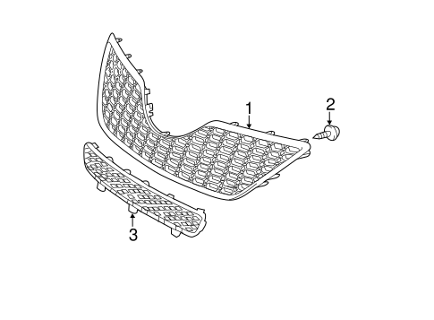 Camry GRILLE & COMPONENTS