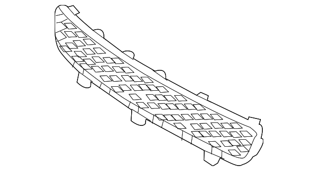 53112-06170 Деталь LOWER GRILLE