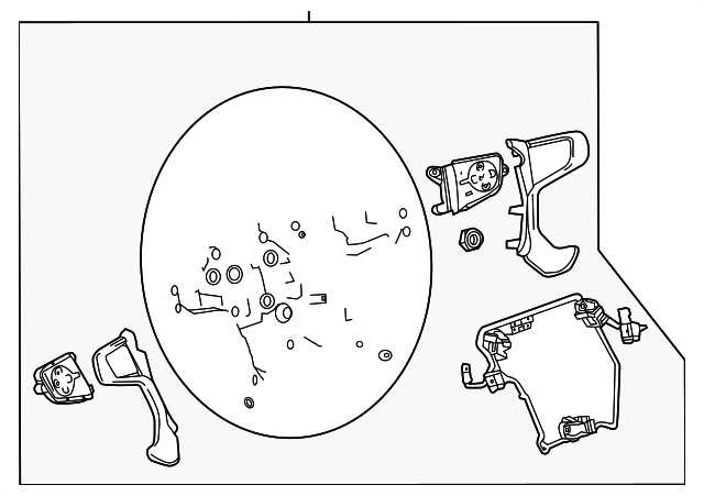23134272 STEERING WHEEL