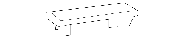222-910-59-03-7H52 Деталь RAIL COVER, RIGHT
