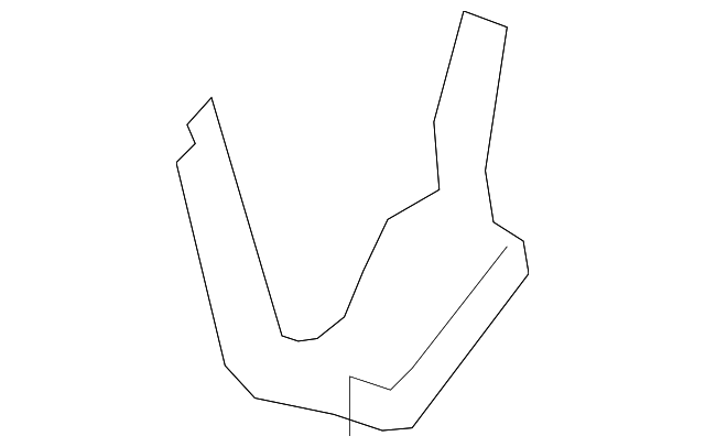 222-918-10-00-9051 Деталь LOWER COVER, RIGHT