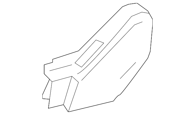 222-910-31-03-9051 Деталь RECLINE COVER, LEFT