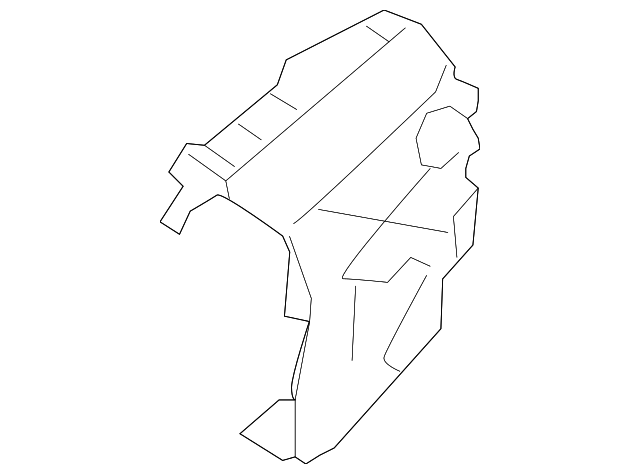 222-911-03-00 Деталь OUTER BRACKET, RIGHT