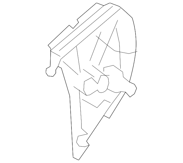 222-911-05-00 Деталь INNER BRACKET, LEFT