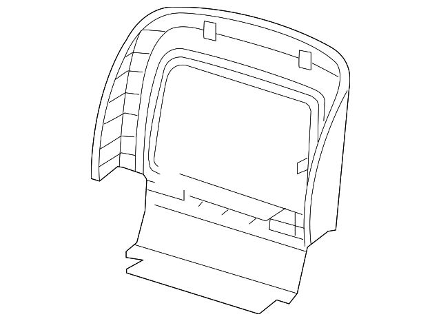 87690-9N22A Деталь REAR PANEL, LEFT