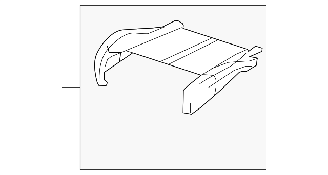 87350-ZY80B Деталь CUSHION ASSY, LEFT