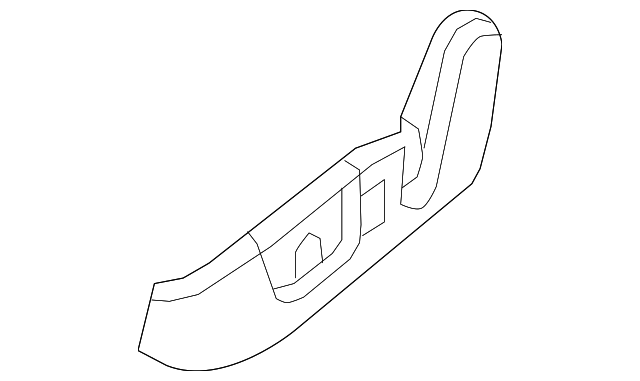 87381-9DB0E Деталь SIDE COVER, LEFT
