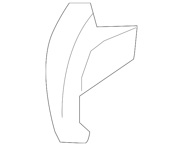 87361-ZY80B Деталь SEAT CUSHION PAD, LEFT
