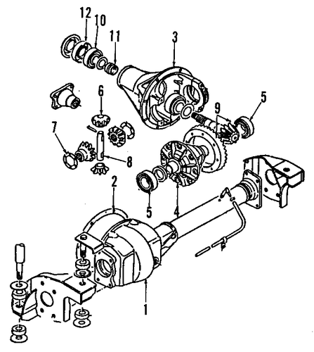 Trooper AXLE SHAFTS & JOINTS