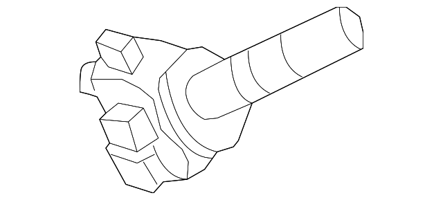 4L3Z-13K359-AAA Деталь MULTIFUNCTION SWITCH
