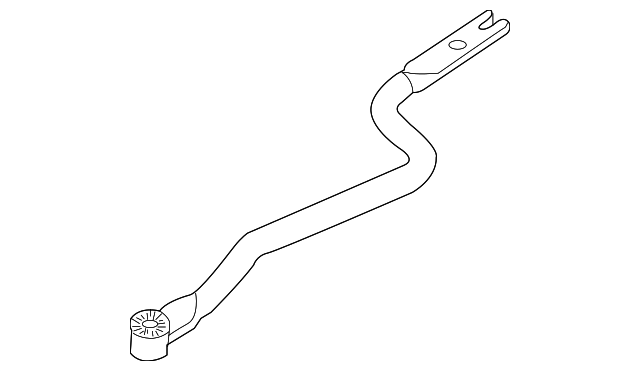 4591086Z01 Деталь LOWER BRACKET, RIGHT