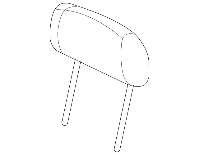 YM661L2AA Деталь HEADREST, RIGHT
