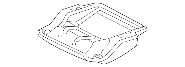 5143243AA Деталь SEAT FRAME, LEFT