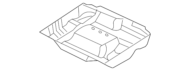 YM651L2AA Деталь LOWER SHIELD, LEFT