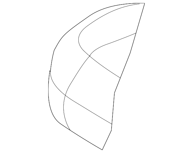 5143247AA Деталь SEAT CUSHION PAD, LEFT