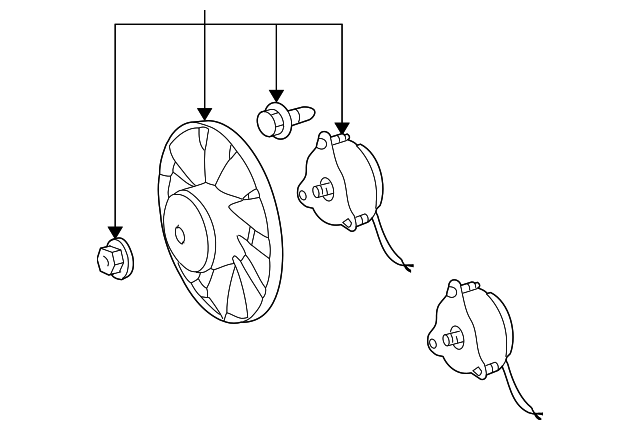 163-540-02-88 Деталь FAN & MOTOR