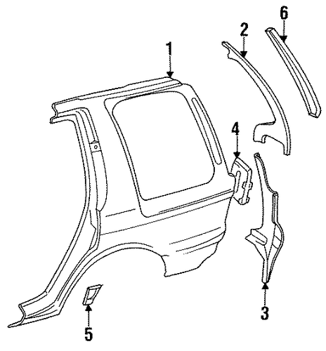 Expo QUARTER PANEL & COMPONENTS