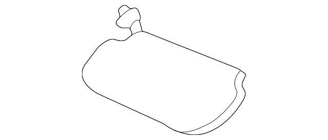 20883005 SUNVISOR, LEFT