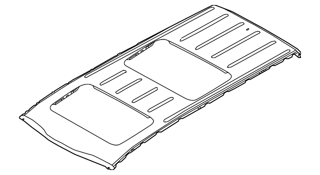 67111-A9100 Деталь ROOF PANEL