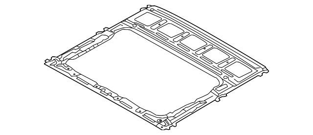 67117-A9100 Деталь SUNROOF REINF