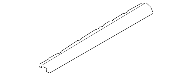 71401-A9B00 Деталь ROOF RAIL, LEFT