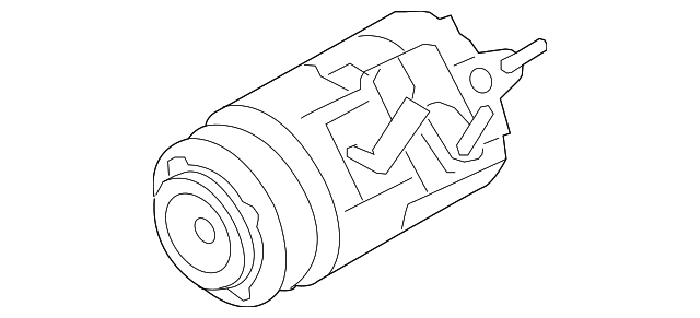 BB5Z-19703-C Деталь COMPRESSOR ASSY
