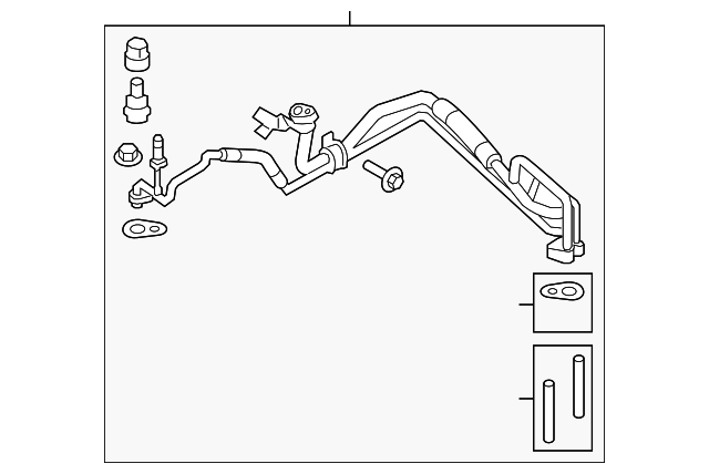 BB5Z-19A834-C Деталь EVAPORATOR TUBE