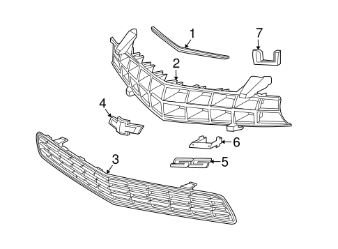 Camaro GRILLE & COMPONENTS 2