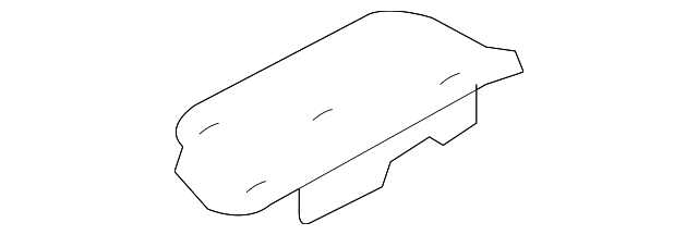 55276003AB Деталь DEFLECTOR, LEFT