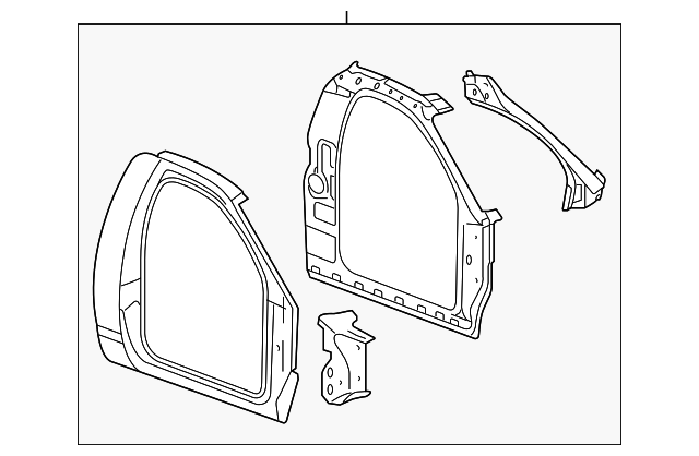 5080299AA Деталь UNISIDE ASSY, LEFT