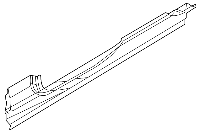 5054631AE Деталь INNER ROCKER, LEFT