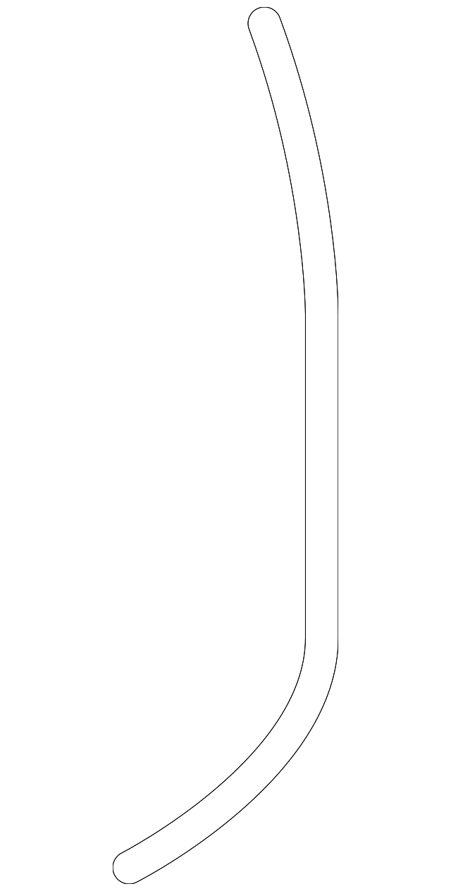81681-3L000 DRAIN HOSE, LEFT