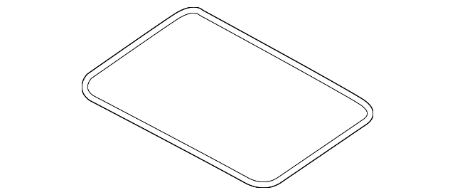 81610-3L000 SUNROOF GLASS