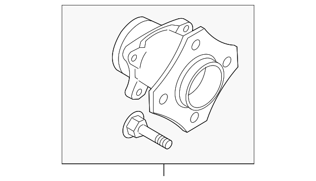 43202-EN000 HUB ASSY, LEFT
