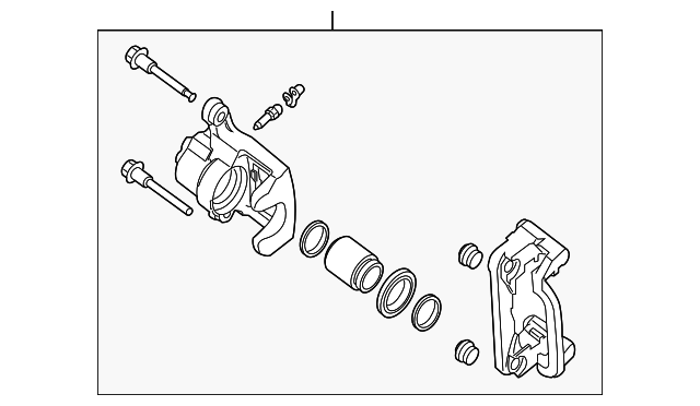 44011-EM11A CALIPER, LEFT