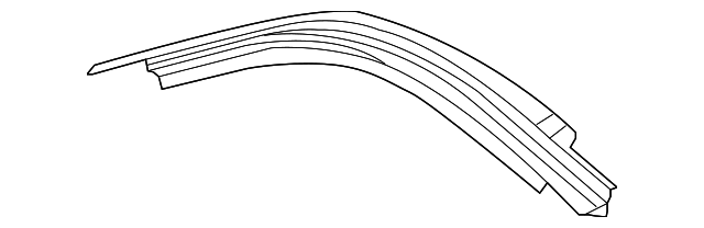 8S8-817-364-A Деталь ROOF RAIL, RIGHT