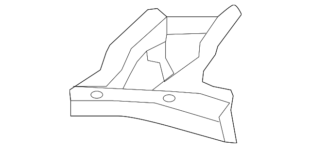8S8-817-963-A Деталь RAIL SUPPORT, LEFT