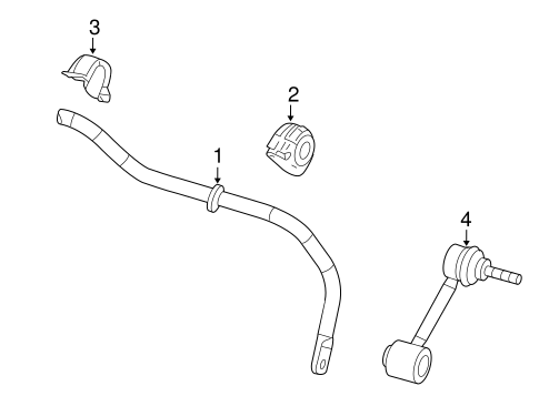 Jetta STABILIZER BAR & COMPONENTS 2
