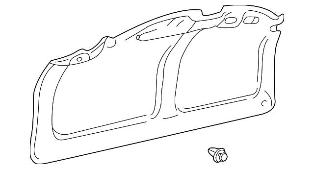 64791-50101-C0 Деталь TRUNK LID TRIM
