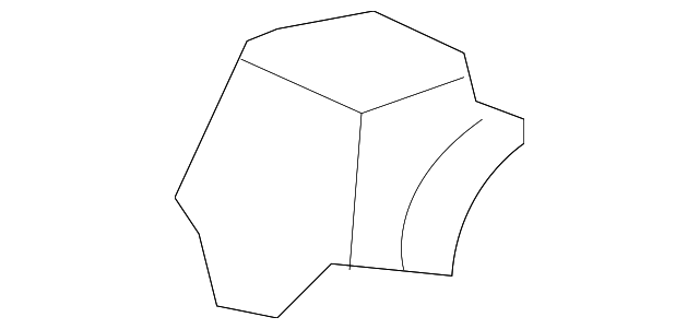 52561-08020 Деталь REAR END PANEL RETAINER