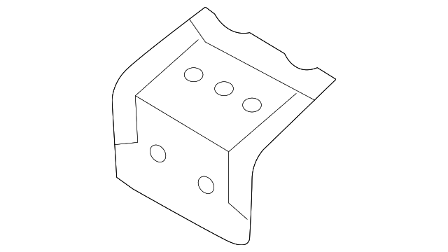 58374-08020 Деталь STRIKER REINF