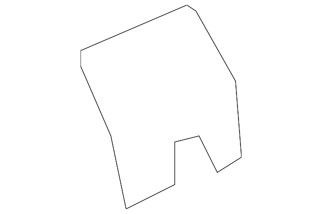 58389-08010 Деталь GUSSET REINF PLATE, LEFT