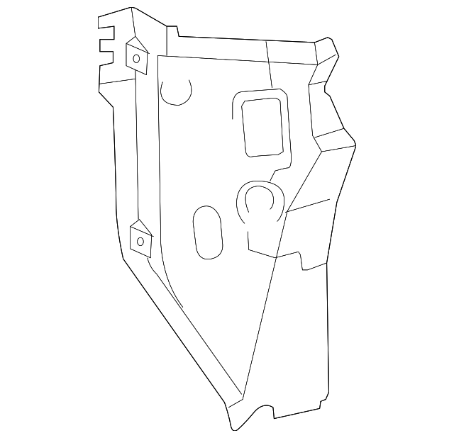 58375-08010 Деталь REINFORCEMENT, RIGHT