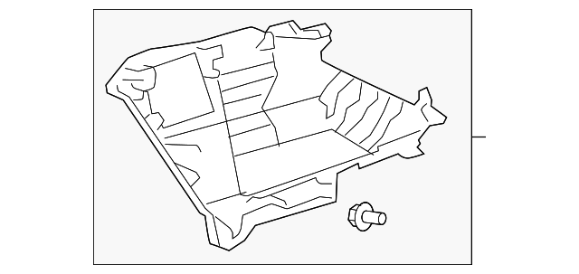 62472-02350-B1 Деталь UPPER QTR TRIM, LEFT